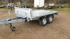 INDESPENSION 8 x 5 2000kg gross tipping trailer c/w 1400kg payload, manual tipping, headboard, full road lights, heavy duty jockey wheel & electrics in place (s/n 0103) - 6