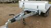 INDESPENSION 8 x 5 2000kg gross tipping trailer c/w 1400kg payload, manual tipping, headboard, full road lights, heavy duty jockey wheel & electrics in place (s/n 0103) - 7