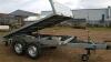 INDESPENSION 8 x 5 2000kg gross tipping trailer c/w 1400kg payload, manual tipping, headboard, full road lights, heavy duty jockey wheel & electrics in place (s/n 0103) - 13