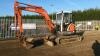 2004 KUBOTA KX161-3X rubber tracked excavator c/w 2 x buckets, blade, piped & Q/hitch(s/n WKFRGX003Z001632) (Record of thorough examination lifting certificate expires 31st of July 2022) (Lifting certificate in office)