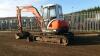 2004 KUBOTA KX161-3X rubber tracked excavator c/w 2 x buckets, blade, piped & Q/hitch(s/n WKFRGX003Z001632) (Record of thorough examination lifting certificate expires 31st of July 2022) (Lifting certificate in office) - 3