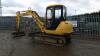 1998 KOMATSU PC45 steel tracked excavator (s/n F20313) with bucket, blade & piped (NO VAT) - 3