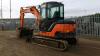 2009 HITACHI ZAXIS 60 steel tracked excavator (s/n A00010270) with 3 buckets, blade & piped - 3