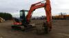 2009 HITACHI ZAXIS 60 steel tracked excavator (s/n A00010270) with 3 buckets, blade & piped - 7