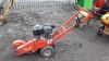 Petrol driven stump grinder (s/n 2181008) - 2