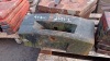 NEW HOLLAND tombstone weight block