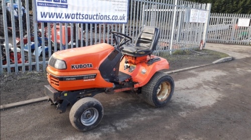 2003 KUBOTA G2160 diesel lawn tractor, c/w power steering (10574)