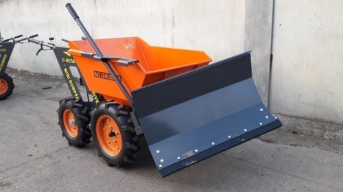 2020 KONSTANT mini Dumper 4wd petrol driven dumper c/w snow plough attachment (BRIGGS & STRATTON) (unused)