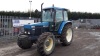 NEW HOLLAND 6640 4wd tractor c/w front weights, 2 x spool valves, assister ram, 3 point links, A/c S/n:084702B11 - 2