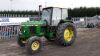 1987 JOHN DEERE 2040S 2wd tractor, 2 x spool valves, 3 point links, pto, puh (E172 BAP) (V5 in office) - 2