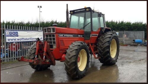 CASE INTERNATIONAL 1255 4wd tractor c/w twin assister rams, pto, 3 point links, front links, S/n:D001752