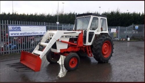 DAVID BROWN 1410 2wd tractor c/w loader, spool valve, 3 point links & pto (MDN 361T) (No Vat)(V5 in office)