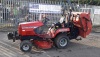 MASSEY FERGUSON GC2300 compact tractor c/w deck & hi tip collector (s/n GC23012265)