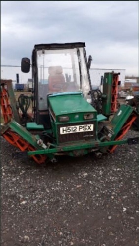 RANSOMES 350D 5-gang cylinder ride on mower (H512 PSX)