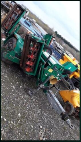 RANSOMES 4650TG trailed 5 gang hydraulic mower