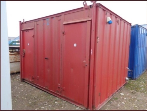 12' x 8' m/f toilet block