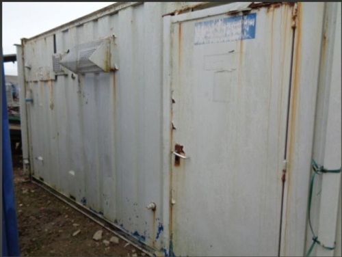 16' x 8' m/f toilet block