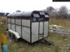 RICHARDSON CATTLEMASTER 4 wheeled cattle trailer c/w independent suspension & dividing gates