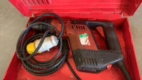 HILTI TE5 110v drill c/w case