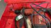 HILTI TE35 110v breaker c/w case - 2