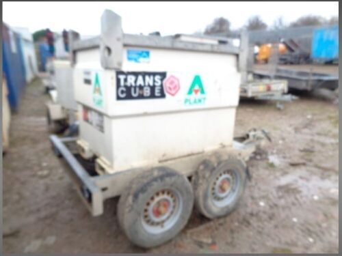 WESTERN Trans Cube twin axle fast tow bunded fuel bowser with hose (A667493)