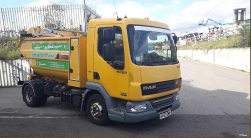 DAF LF refuse collector c/w rear bin lift & high tip body (SV63 DWN) (V5 in office) (R&D)