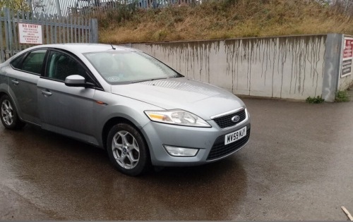 2009 FORD MONDEO ZETEC TDCi 125 5-door diesel hatchback (MV59 MJY) (MoT 11th November 2021) (silver)(V5, MoT, Locking wheel nut, & handbook in office)