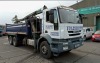 2008 IVECO 8x4 tipper c/w HMF1244 crane & KINSHOFFER rotating clamshell bucket (GN08 OLO) (MoT 28th February 2021) (V5, spare key & MoT in office)