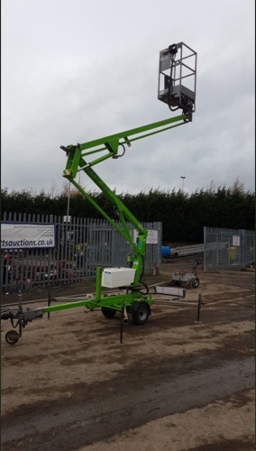 2015 NIFTYLIFT 90MEB fast tw battery powered cherry picker S/n: 090 29147