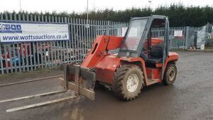 2000 MANITOU BT420 buggiscopic forklift truck with telescopic mast