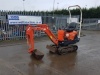 2007 KUBOTA KX008-3 rubber tracked excavator (s/n 22760054) with bucket, blade & expanding tracks