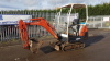 2008 KUBOTA KX36-3 rubber tracked excavator (s/n Z078060) with 3 buckets, blade & piped