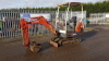 2008 KUBOTA KX36-3 rubber tracked excavator (s/n Z078039) with 3 buckets, blade & piped