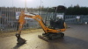 2014 JCB 801.4 rubber tracked excavator (s/n A02070477) with bucket, blade & piped