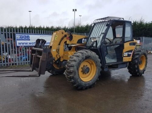 2007 CATERPILLAR TH220B 7m telescopic handler (s/n: TBF00402)