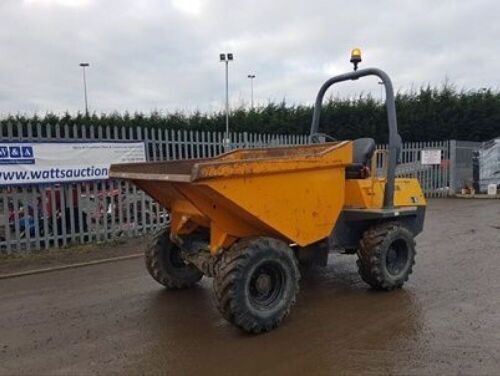 2012 TEREX TA3 3t straight skip dumper