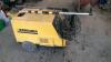 KARCHER diesel fired steam cleaner c/w hose lance & brush