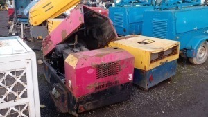 INGERSOLL RAND P110WDG compressor/generator (s/n 312126E98338)(RMA)