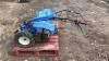 SEP petrol driven grass scythe c/w 2 x cutting bars