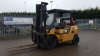 2008 CATERPILLAR GP40K-2 4t gas driven forklift truck (s/n ET29C 00106) with duplex mast & fork positioners