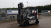 2011 NISSAN 2t gas driven forklift truck (s/n E701437) with duplex mast