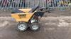 Petrol mini dumper c/w flat bed body