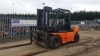 2012 DOOSAN D70S-5 7t diesel driven forklift truck S/n: RZ00110 with duplex mast & fork positioners