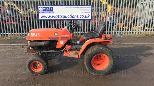 KUBOTA B1750HST hydrostatic 4wd compact tractor (s/n 62971)