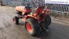 KUBOTA B1750HST hydrostatic 4wd compact tractor (s/n 62971) - 3