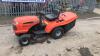 HUSQVARNA CTH151 petrol ride on mower c/w collector