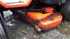 2004 KUBOTA GZD15 diesel zero turn mower c/w Glide Cut high tip collector (s/n 60155) (oil leak) - 8