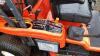 2004 KUBOTA GZD15 diesel zero turn mower c/w Glide Cut high tip collector (s/n 60155) (oil leak) - 10