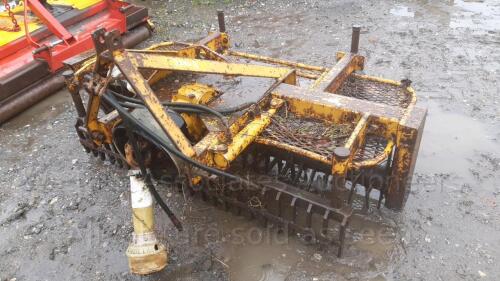 BLEC SR5H 5ft stone rake c/w pto shaft