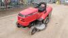 HONDA 2218 18hp hydrostatic petrol ride on mower c/w collector - 2